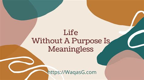 life   purpose  meaningless waqas