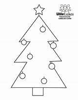 Preschoolers Tree sketch template