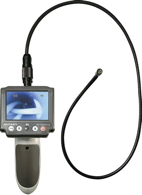 voltcraft bs xrsd endoscoop sonde   mm sondelengte  cm verwisselbare camerasonde