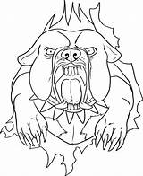 Coloring Pages Funny Graffiti Log Cabin Color Characters Bulldog Bakground Tearing Vicious Outline Tattoo Paper Cool Comments Getdrawings Getcolorings Tattooimages sketch template