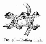 Hitch Rolling Clove Knots Splices Modified sketch template