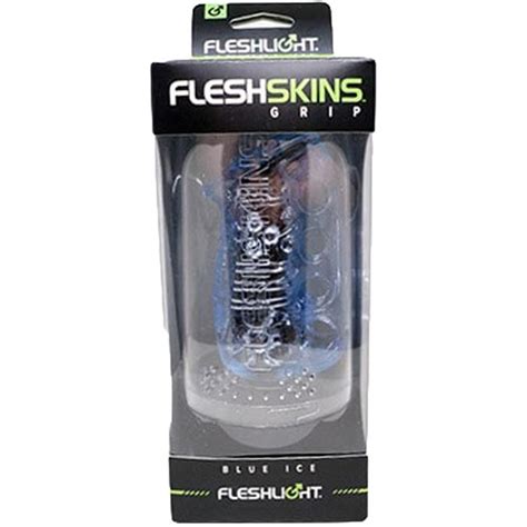 Fleshlight Fleshskins Grip Masturbator Blue Ice Sex Toys At Adult