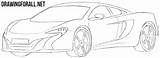 Mclaren Draw 650s Step Drawing Rims Outlines Painstaking Wheels Wheel Need Now sketch template