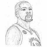 Durant Dunking Nba Getdrawings sketch template