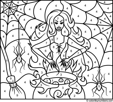 witch hard halloween coloring pages halloween coloring coloring pages