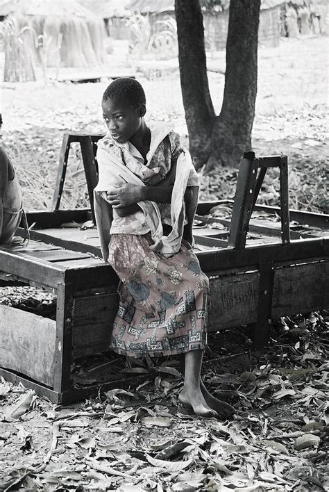 zambian girl photograph by walter bowen