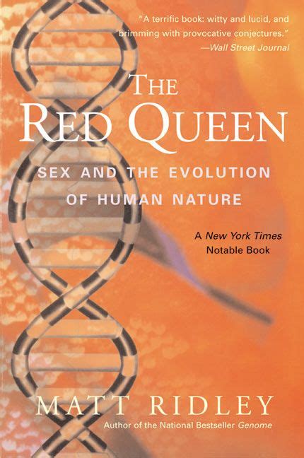 the red queen matt ridley paperback