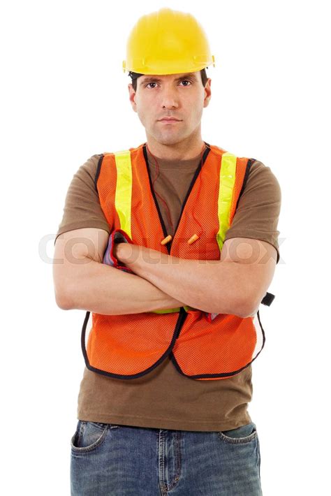 construction worker stock image colourbox