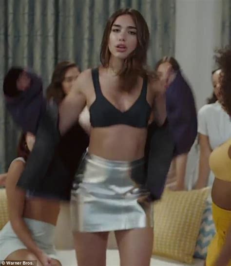 Dua Lipa Shows Sports Bra In New Rules Music Video Daily