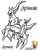 Pokemon Coloring Pages Print Arceus Yescoloring Legendary Kids Book Do Slugma Celebi Dynamic sketch template