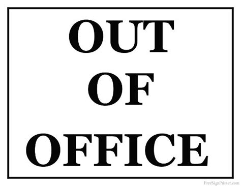 printable   office sign   office sign office signs