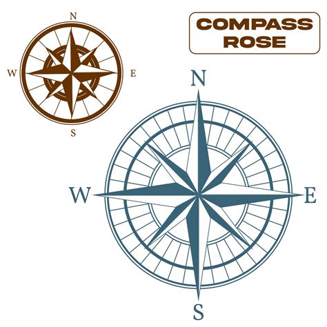 compass rose coloring page  printable compass rose