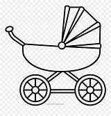 Baby Carriage Clipart Coloring Dibujo Coche Stroller Drawing Bebe Illustration Pages Stock Getdrawings Gold Pinclipart Printable Transparent Kawaii Icons Vector sketch template