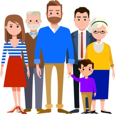 high quality family clipart extended transparent png images