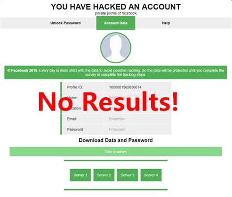 facebook account hacker  survey prosqlero