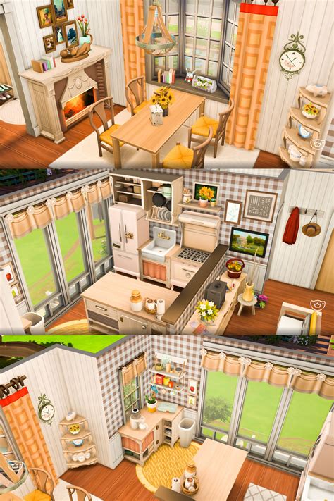 cottage interior  sims  cottagecore house build sims house sims  house design sims