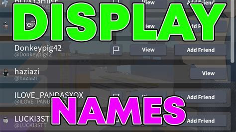 roblox display names update roblox added display names youtube