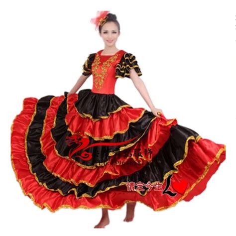 women flamenco dance dress adult paso doble dance dress flamenco