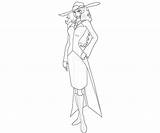 Carmen Sandiego Coloring Pages Printable Character Diego San Getdrawings Sketch Template sketch template