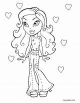 Bratz Curly Cool2bkids Jouets Coloriages sketch template