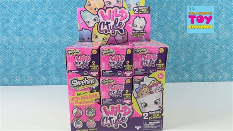 shopkins wild style throwback unboxing limited edition  review