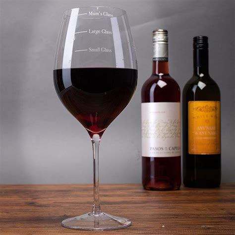Engraved Giant Wine Glass Giant Measures Giant Wine Glass Wine