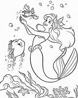 Mermaid Swimming Coloring Drawing Template Pages Getdrawings sketch template