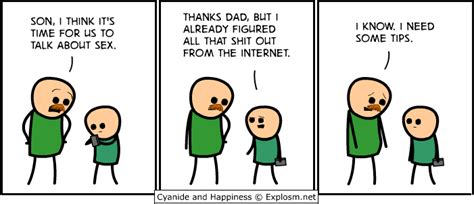 sex cyanide and happiness dad father son sex fucking comics funny comics