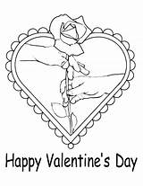 Coloring Pages Hearts Valentines Rose Roses Flowers Giving Heart Color Colouring Korner Kids Printable Sheets Valentine Enterprises Dmg Provided Network sketch template