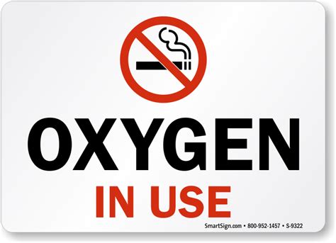 oxygen   sign printable printable templates