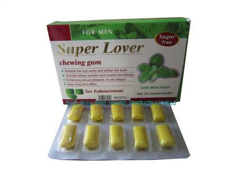 Super Lover Chewing Gum Sex Enhancement For Men Id 7930793