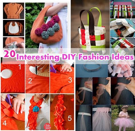 interesting diy fashion ideas diy craft projects