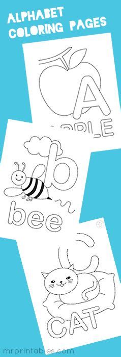 alphabet coloring pages great idea  baby shower print   letters  cardstock