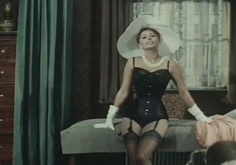 Sophia Loren Vintage Corset Bluestars