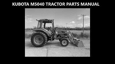 kubota  parts manual pg  diagrams    tractor service repair  picclick uk