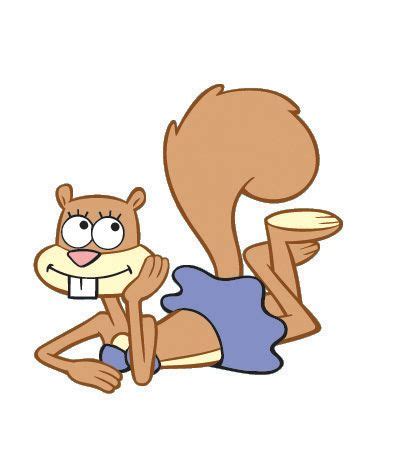 sandy  squirrel svgs pinterest svg file filing  spongebob