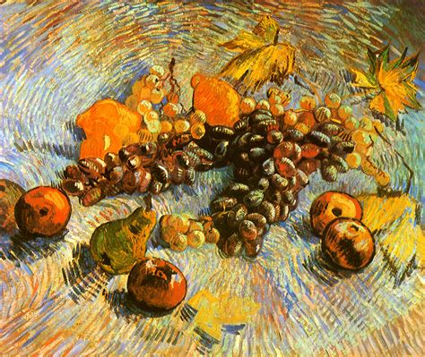 life  apples pears lemons  grapes vincent van gogh wikiartorg encyclopedia