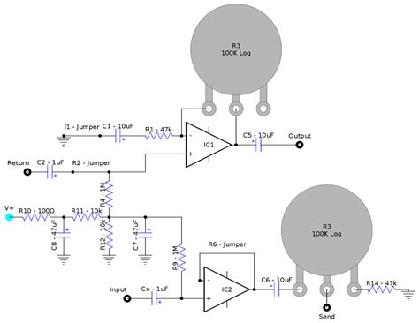 effects loop circuit
