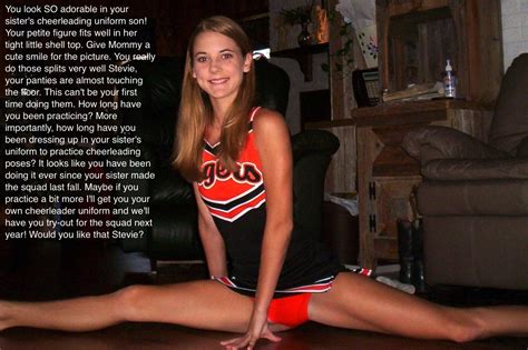 cheerleader porn captions
