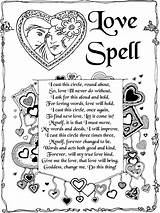 Spell Book Spells Witch Pages Wiccan Wicca Witchcraft Witches Books Board Shadows Chant Choose Find sketch template