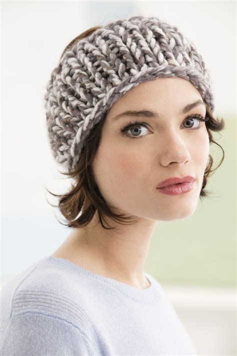hampstead headband knit version  knit headband pattern knitted