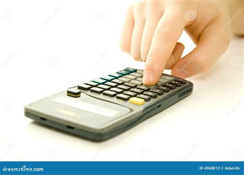 calculator   stock photo image  closeup copyspace