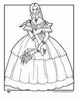 Victorian Coloring Pages Colouring Sheets Getcolorings Girls Getdrawings Printable sketch template