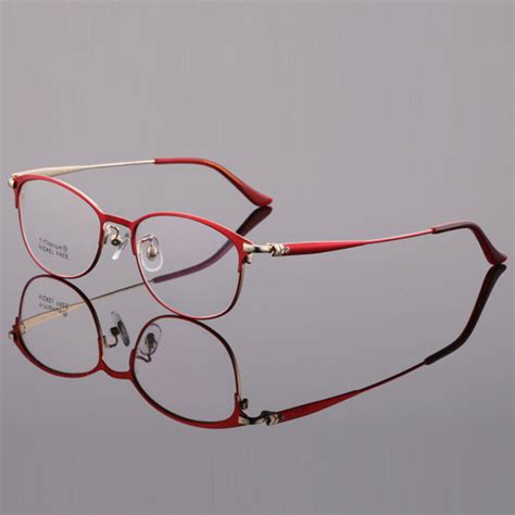 custom pure titanium acetate glasses frame ultralight women spectacles