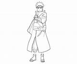 Yahiko sketch template