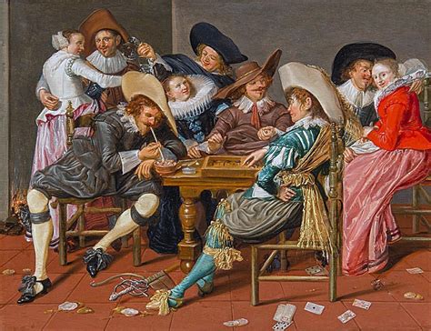dirck hals dirk khals   dutch baroque era painter grup vesel jucand table