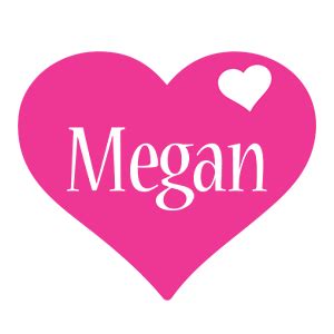 megan logo  logo generator  love love heart boots friday