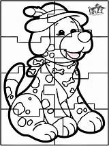 Dog Puzzle Puzzles Coloring Para Funnycoloring Colorir Fargelegg Pages Pusle Choose Board Annonse Advertisement sketch template