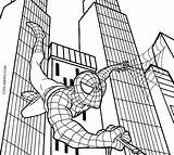 Spiderman Coloring Pages Getcolorings Printable Colouring Print sketch template