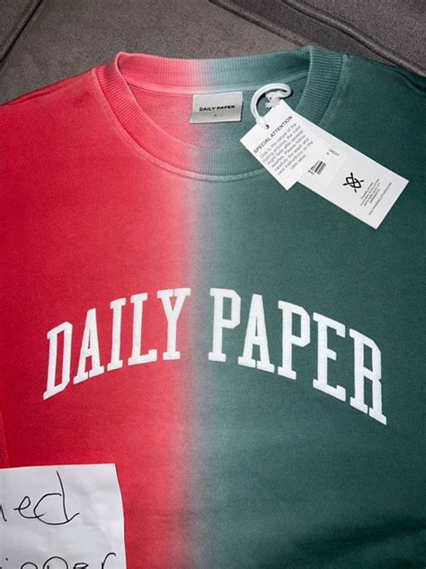 daily paper daily paper crewneck grailed